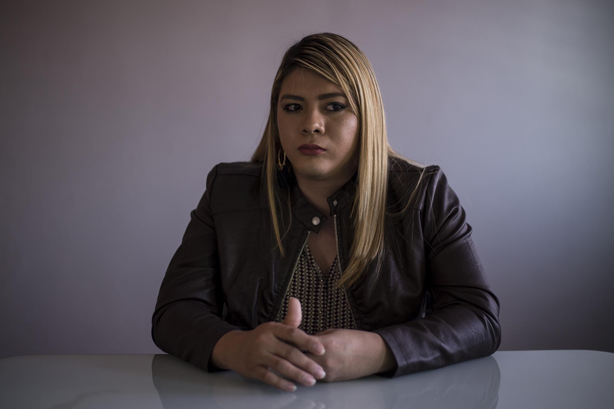 Ante la pregunta de por qué no denuncian los actos violentos en contra de la población LGBTI, Bianka Rodríguez asegura que es imposible confiar en una Policía señalada como uno de los victimarios principales de las agresiones en su contra. Foto: Víctor Peña. 