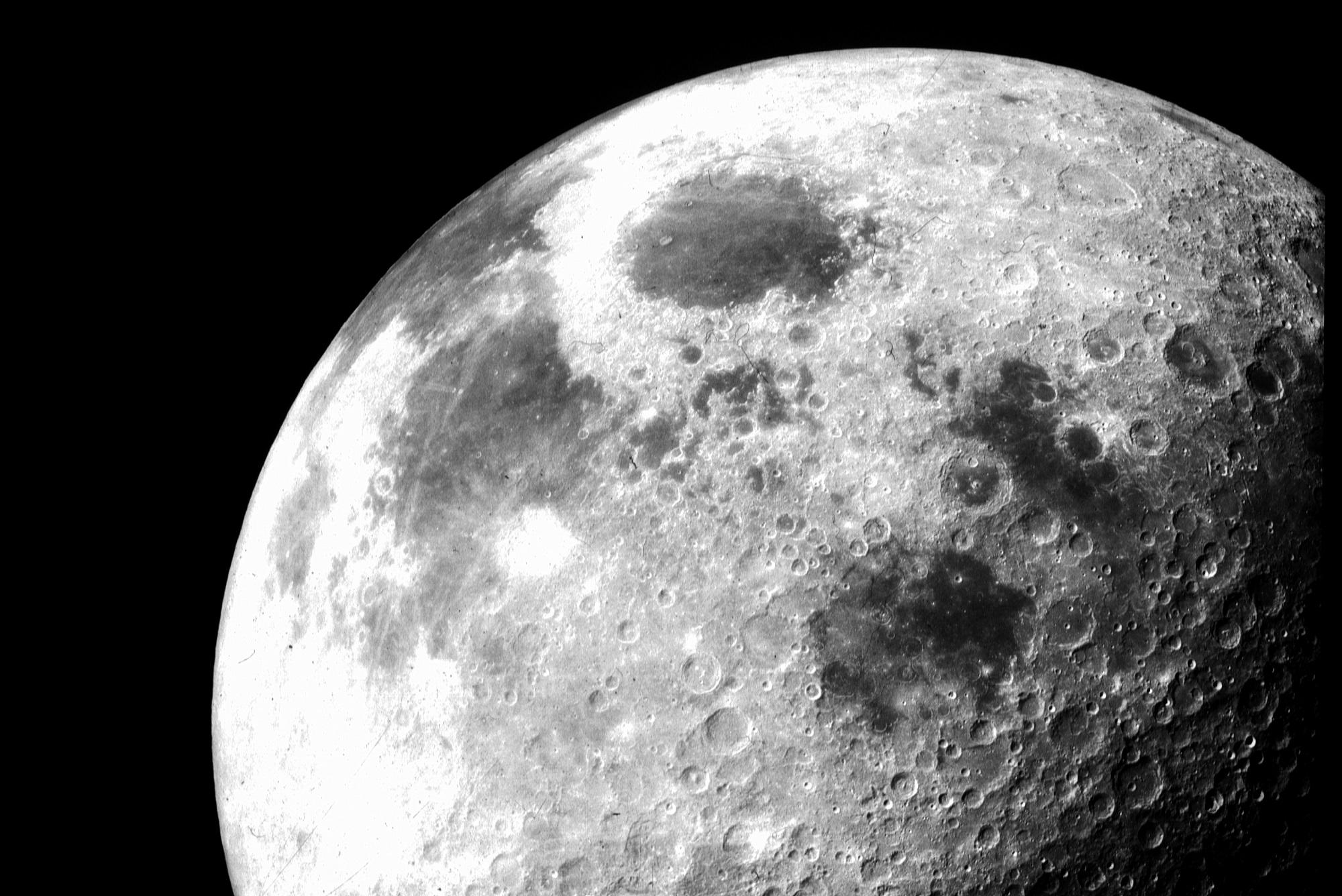 La Luna. Foto cortesía NASA.