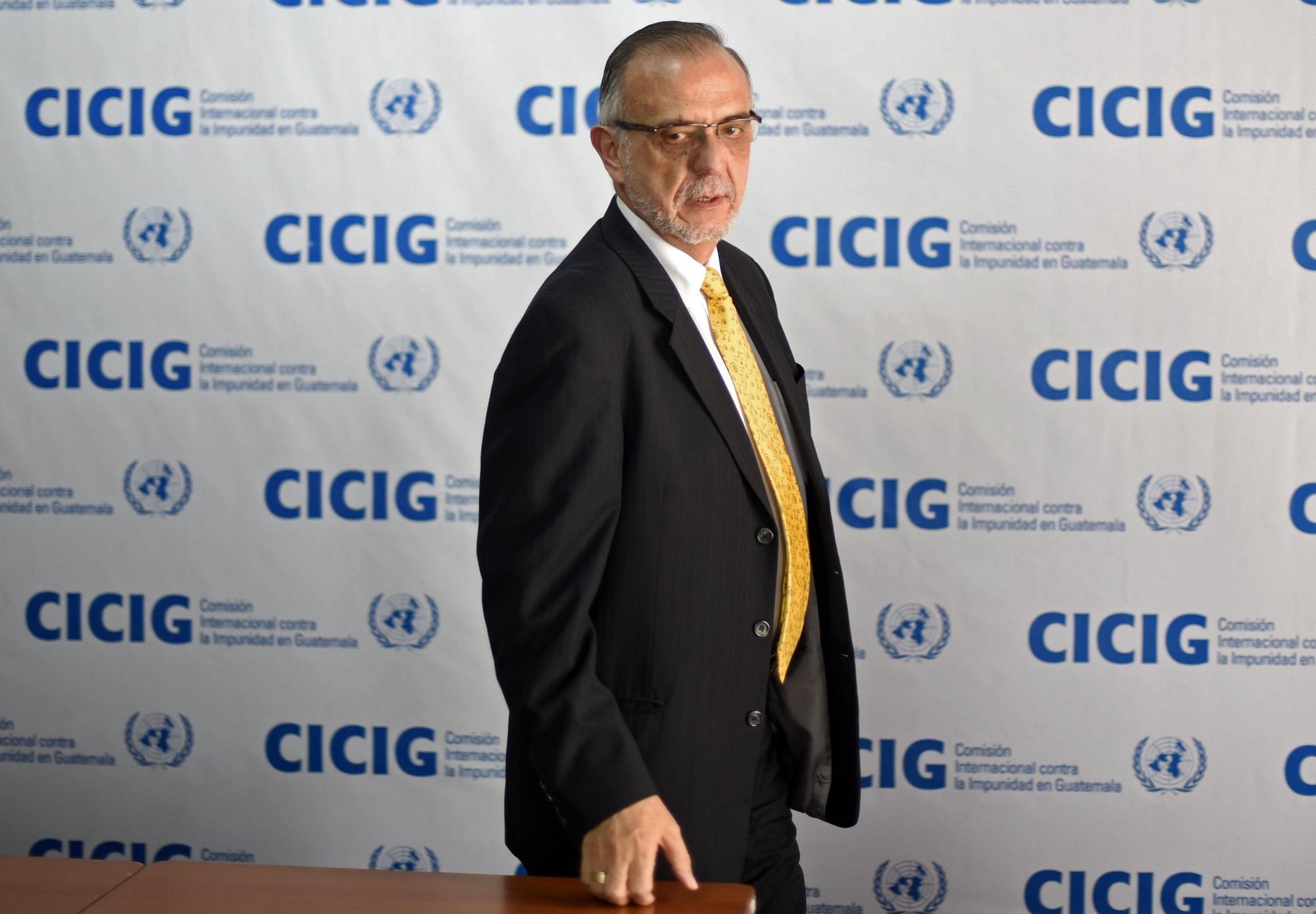 Iván Velásquez, excomisionado de la Comisión Internacional Contra la Impunidad en Guatemala (CICIG). Foto de AFP: Johan Ordóñez.