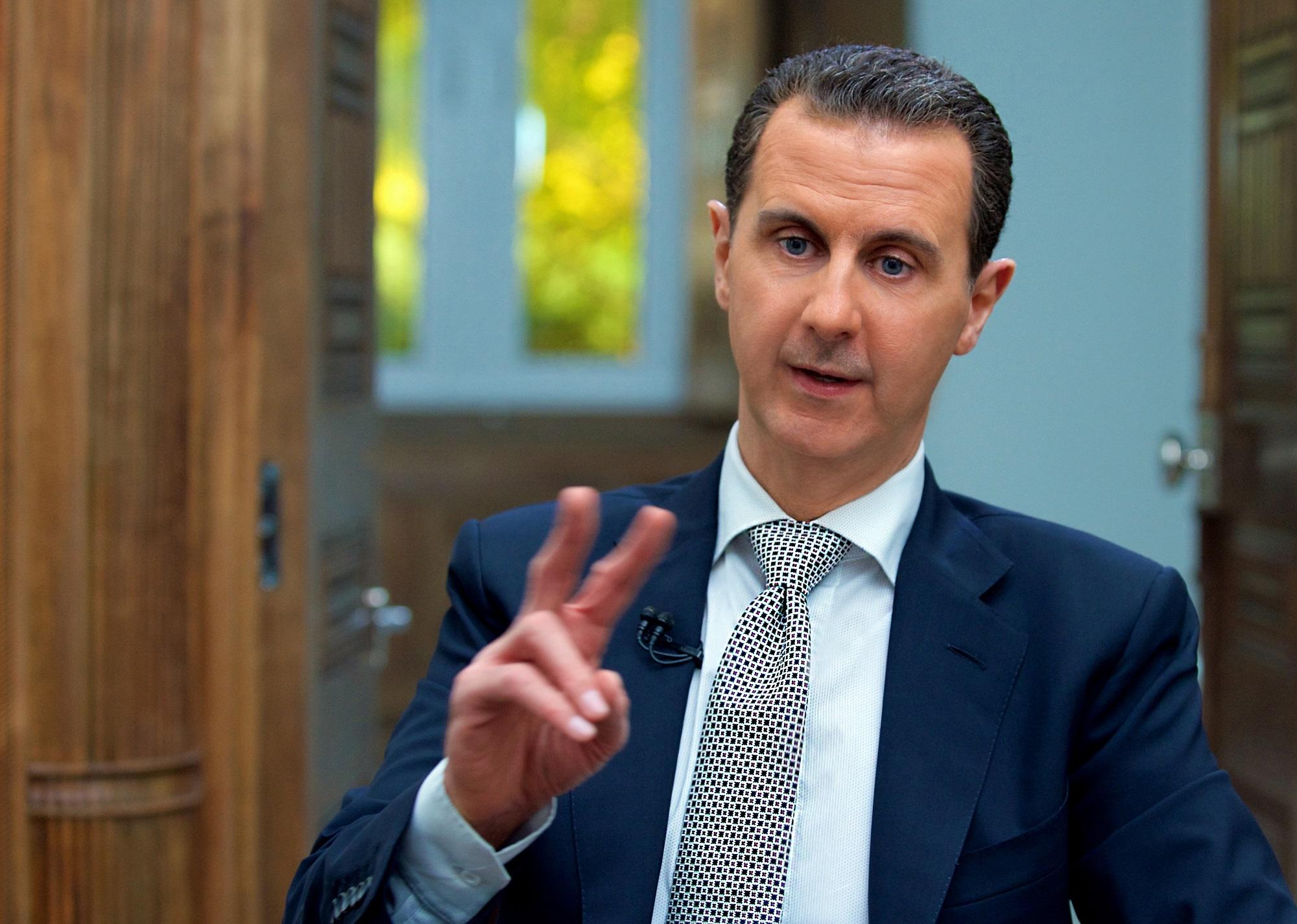 Bashar al Asad, presidente de Siria. Foto AFP.