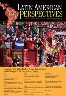 Portada de revista Latin American Perspectives de mayo 2013.