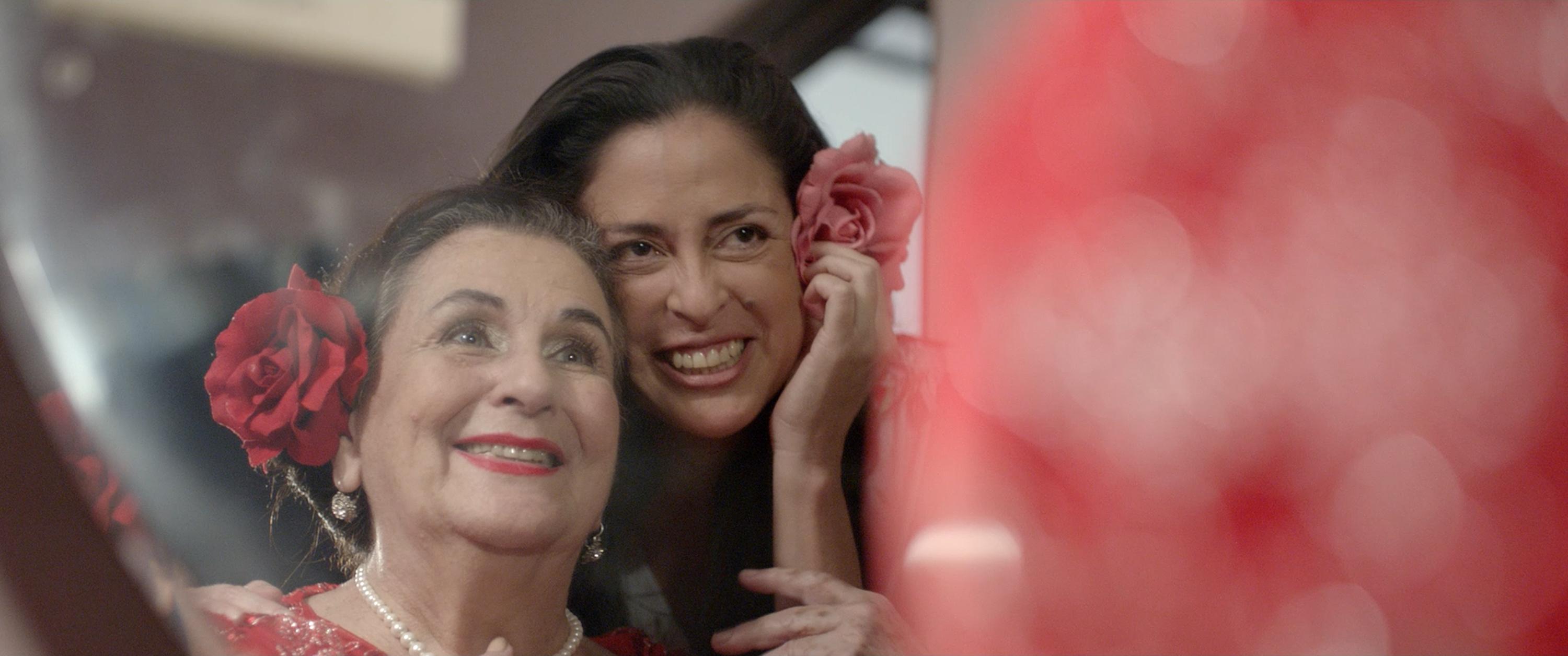 Isabel Dada (1941 –2017) y Patricia Rodríguez, protagonistas de la película salvadoreña 