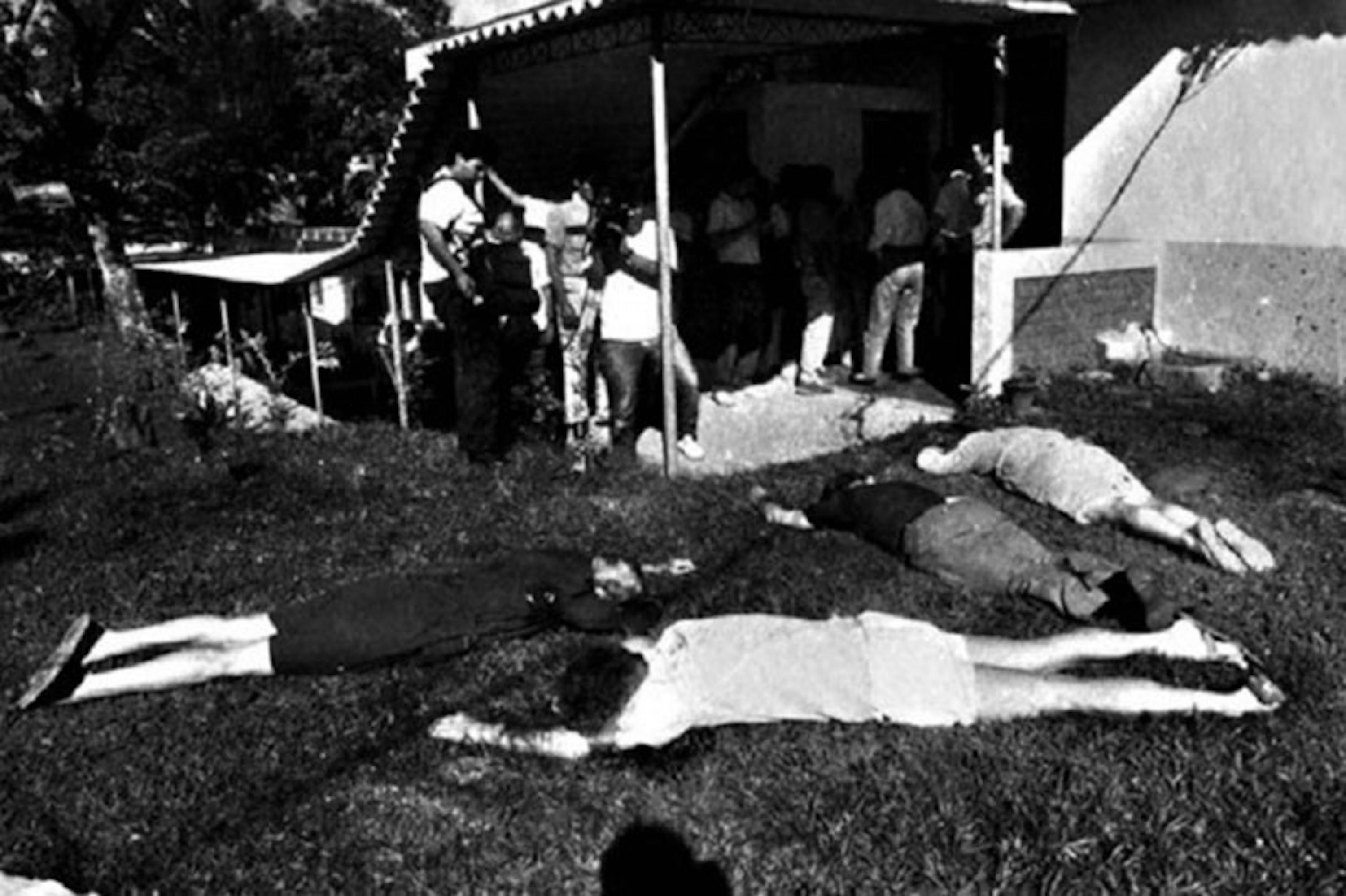 Members of the Salvadoran military executed six Jesuit priests and two women in the early hours of Nov. 16, 1989, on the campus of Central American University. Photo from El Faro archive.