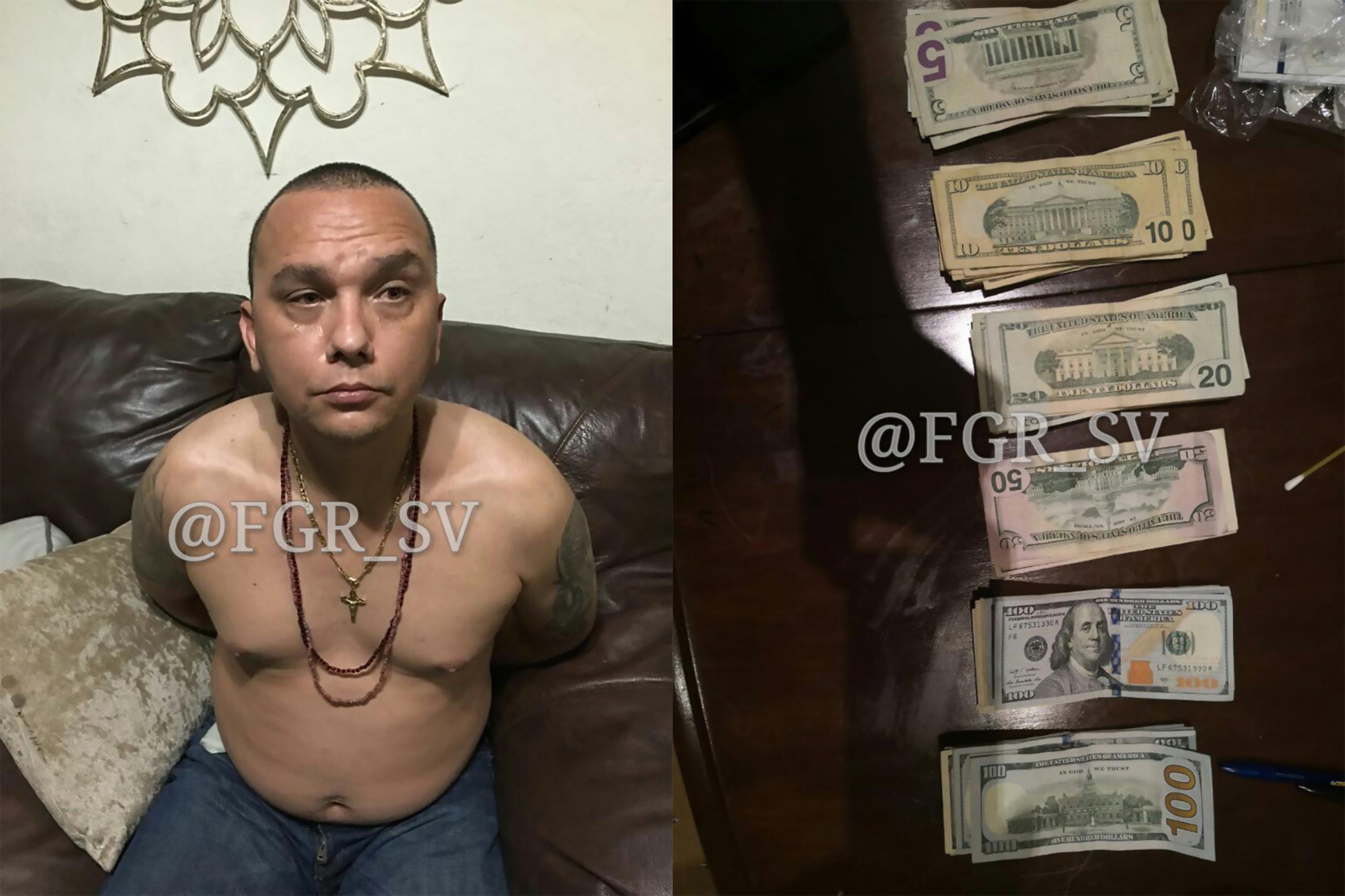 Fotografía de la captura de Jorge Manuel Vega Knight que la Fiscalía difundió en sus redes sociales. El empresario fue detenido el 27 de agosto de 2018. 