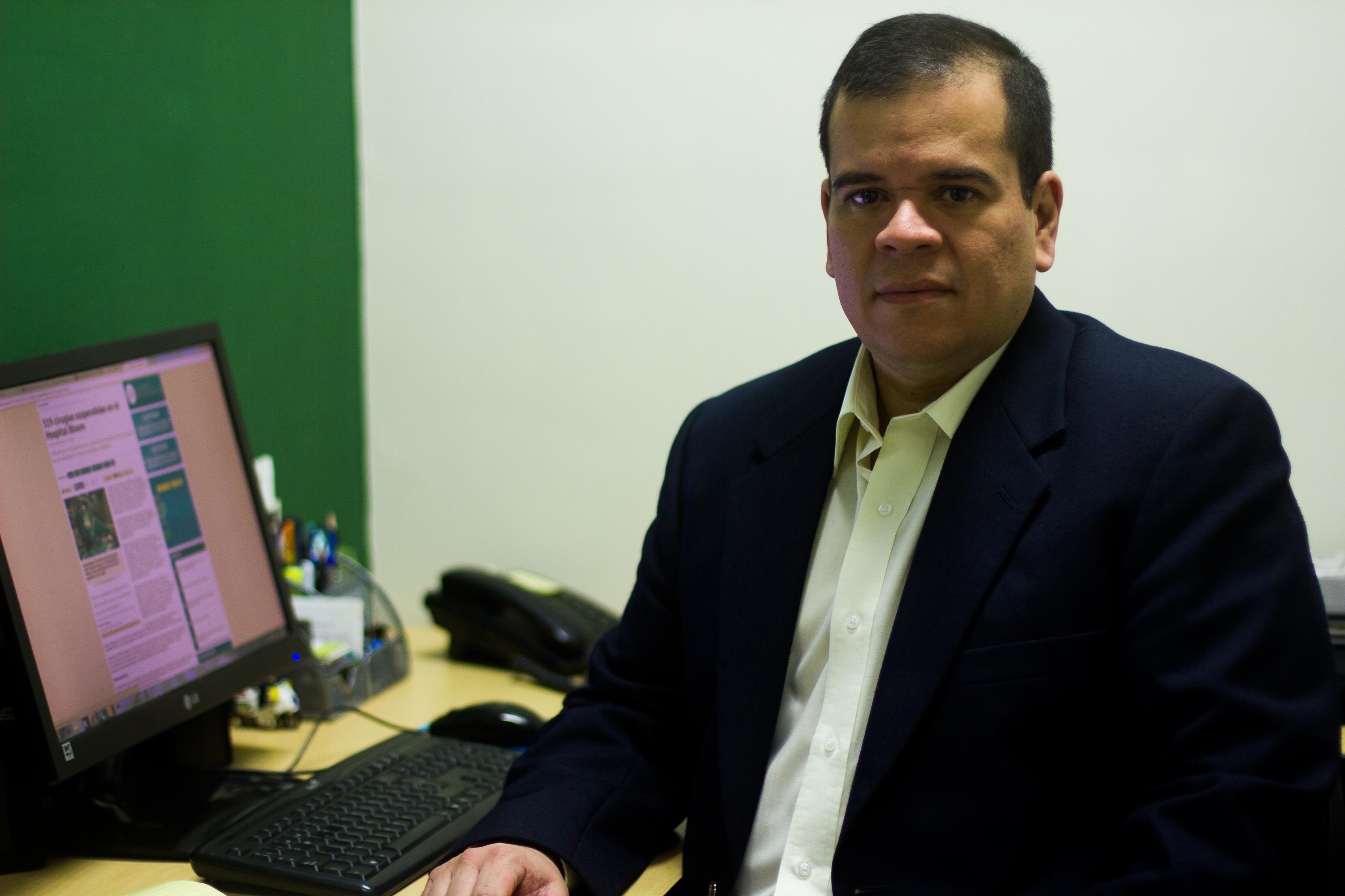 Roberto Burgos, especialista en Derechos Humanos y coordinador del Centro de Asesoría Legal Anticorrupción de El Salvador (ALAC).