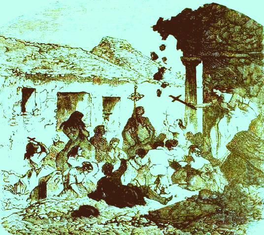 El terremoto del 16 de abril de 1854, por el viajero polaco-francés Arnold Boscowitz.