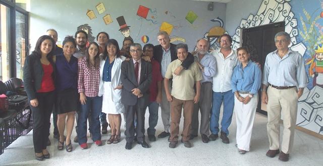 Ramón Rivas junto al Consejo consultivo del Instituto Superior de las Artes. Esta reunión en junio de 2014 dio el banderillazo de salida al proyecto.