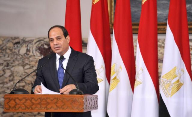 Abdel Fattah al-Sisi, presidente de Egipto. Foto AFP.