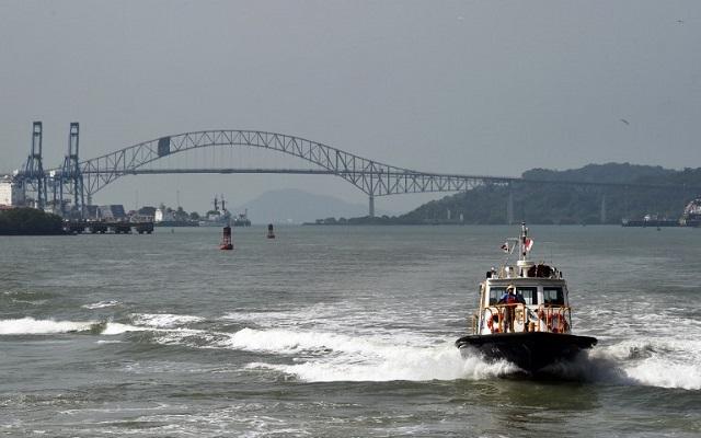 Entrada adesde el océano Pacífico al Canal de Panamá, considerado el motor económico del país centroaméricano. Foto Rodrigo Arangua (AFP).