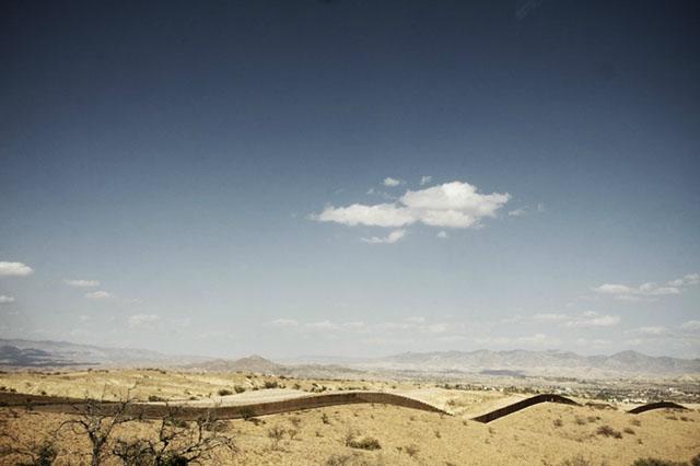 Frontera entre México y Estados Unidos vista desde el estado de Sonora, México. Foto archivo El Faro.