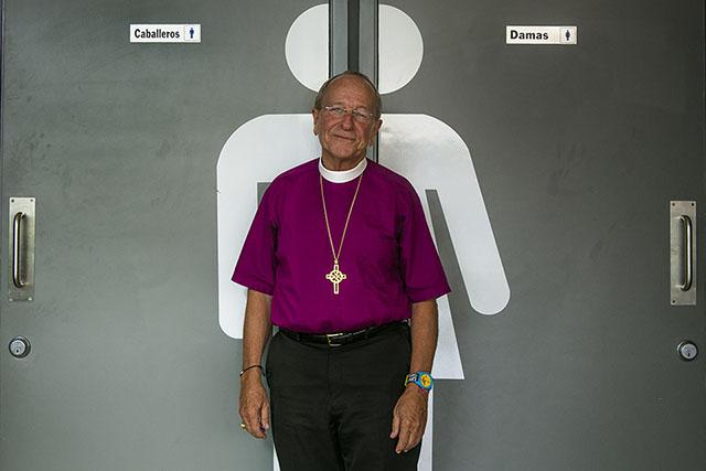 Gene Robinson, el primer obispo homosexual de la Iglesia Episcopal. Foto Fred Ramos