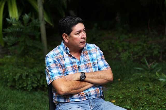 Walter Araujo, candidato a alcalde de San Salvador por el partido Gana.