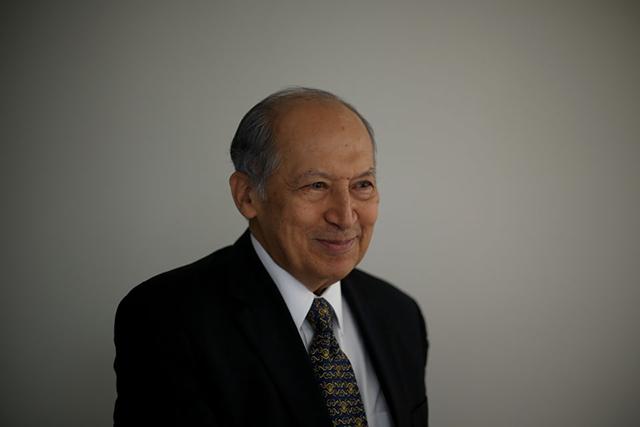 Ricardo Castaneda Cornejo, exembajador de El Salvador ante la ONU, entre 1989 y 2000. Foto: Fred Ramos.