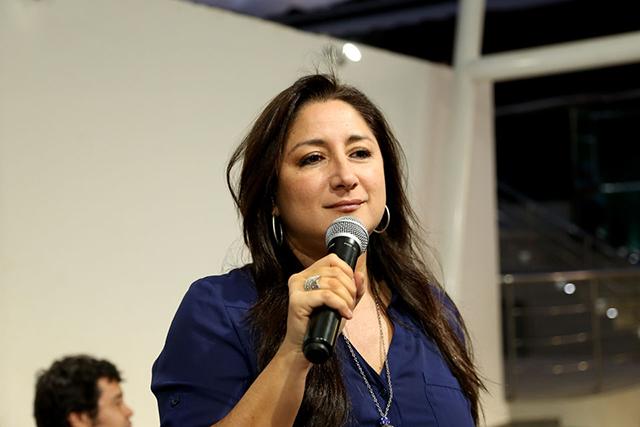 Alcaldesa en funciones de Nuevo Cuscatlán, Michelle Sol.