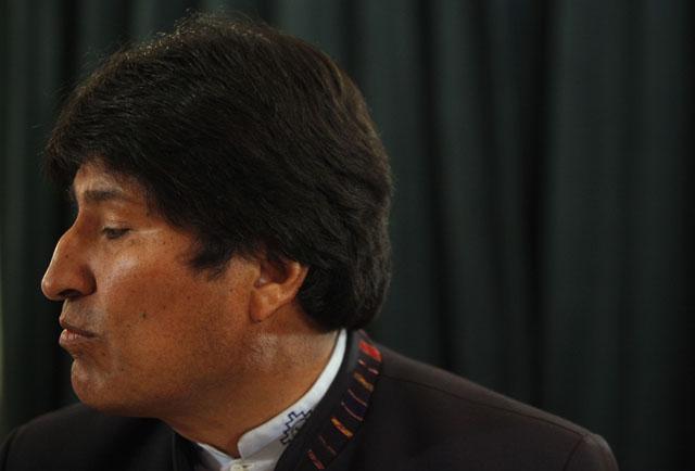 Evo Morales, presidente de Bolivia. Foto archivo El Faro.