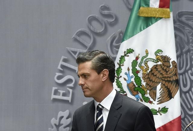 Enrique Peña Nieto, presidente de México. Foto Ronaldo Schemidt (AFP).