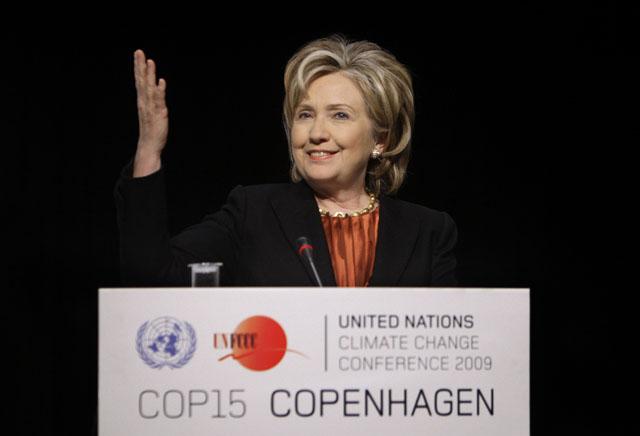 Hillary Clinton, precandidata a la Presidencia de Estados Unidos en 2016. Foto archivo El Faro.