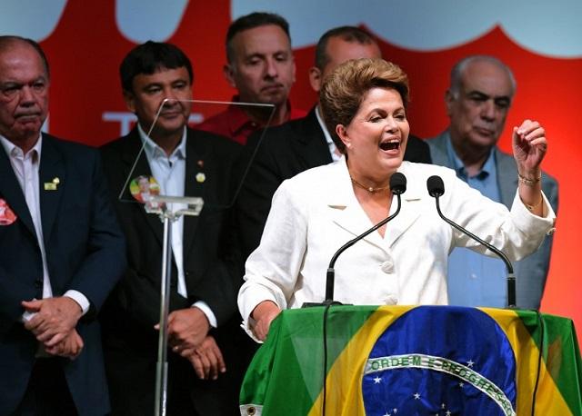 Dilma Rousseff, presidenta de Brasil. Foto Evaristo Sa (AFP).