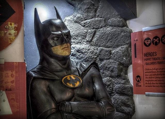 Réplica de Batman en el Museo de Cera de Dublín, la capital de Irlanda. Foto Miguel Méndez.