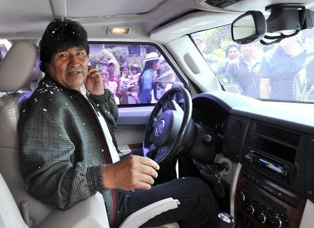 Evo Morales, presidente de Bolivia. Foto Aizar Raldes (AFP).