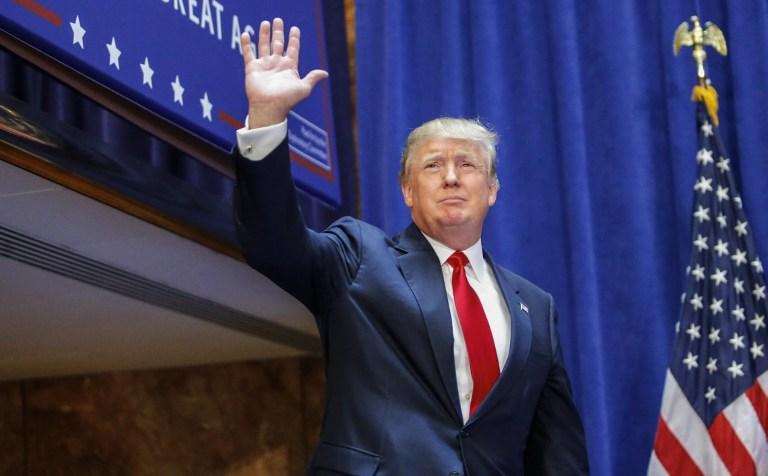 El multimillonario Donald Trump, de 69 años, anunció que va a entrar en la carrera por llegar a la Casa Blanca. Foto AFP / KENA BETANCUR