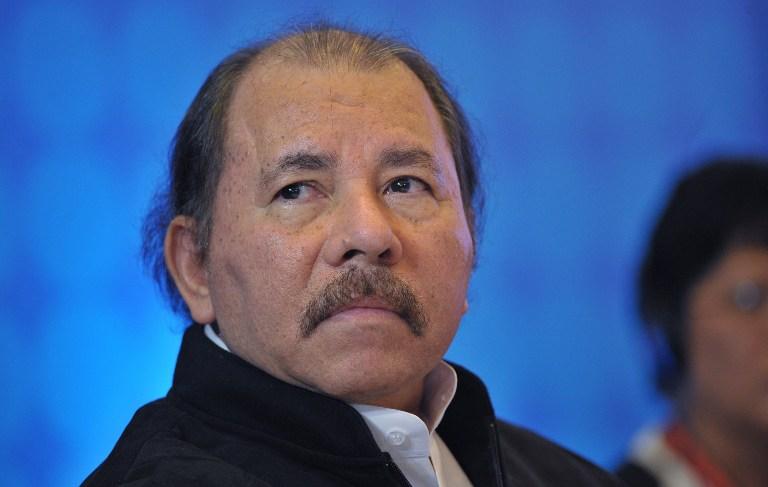 Daniel Ortega, presidente de Nicaragua. Foto Mandel Ngan (AFP).