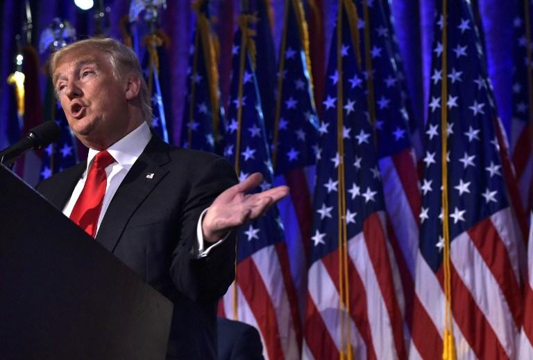 Donald Trump, presidente electo de Estados Unidos. Foto Mandel Ngan (AFP).