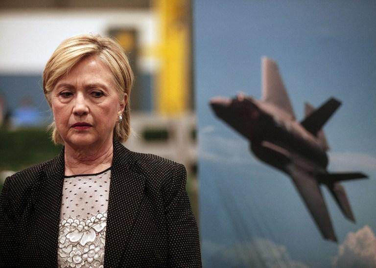 Hillary Clinton, candidata del Partido Demócrata a la presidencia de Estados Unidos. Foto Bill Pugliano (AFP).