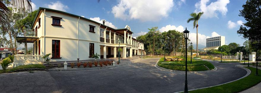 La renovada Villa Dueñas, que alberga el nuevo Centro Cívico Cultural Legislativo (CCCL). / Imagen del sitio oficial de la Asamblea Legislativa.