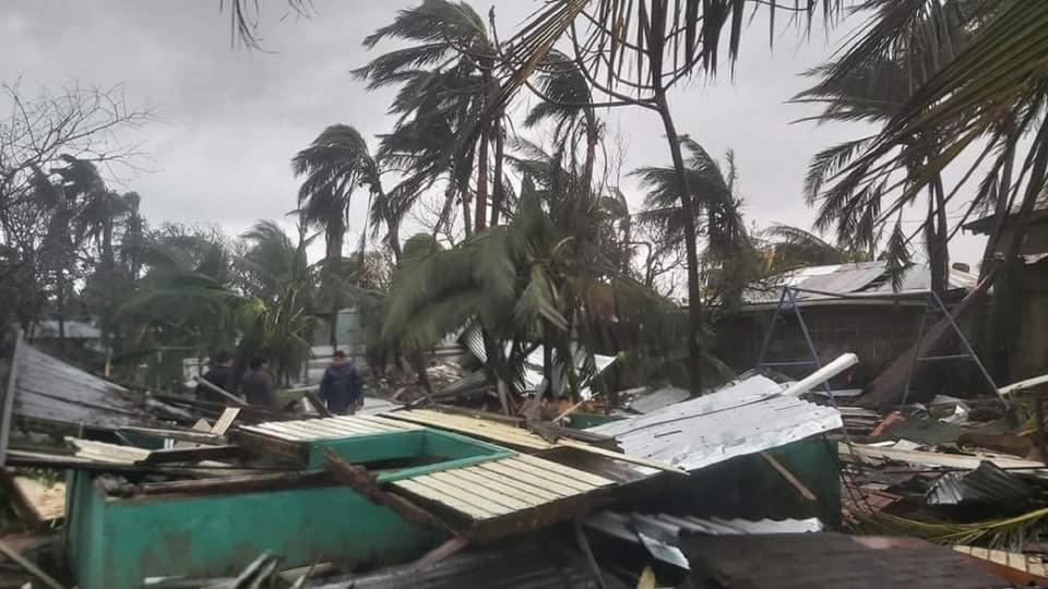 Devastación en Bilwi, Nicaragua, por el ciclón Iota. Noviembre de 2020. Foto cortestía de CONFIDENCIAL (Nicaragua)