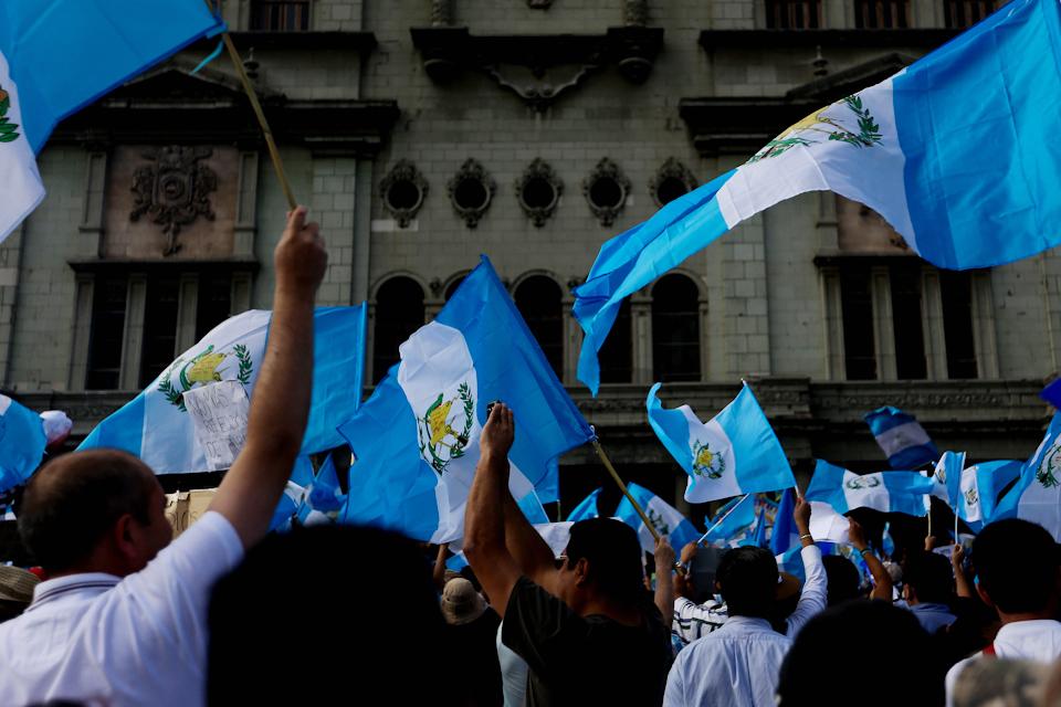 Este sábado se cumplió la semana número 18 de manifestaciones en la plaza central guatemalteca. La primera concentración fue el 25 de abril de este año después de que la CICIG (Comisión Internacional Contra la Impunidad en Guatemala) hiciera de conocimiento público la investigación sobre la corrupción que involucra al mandatario.